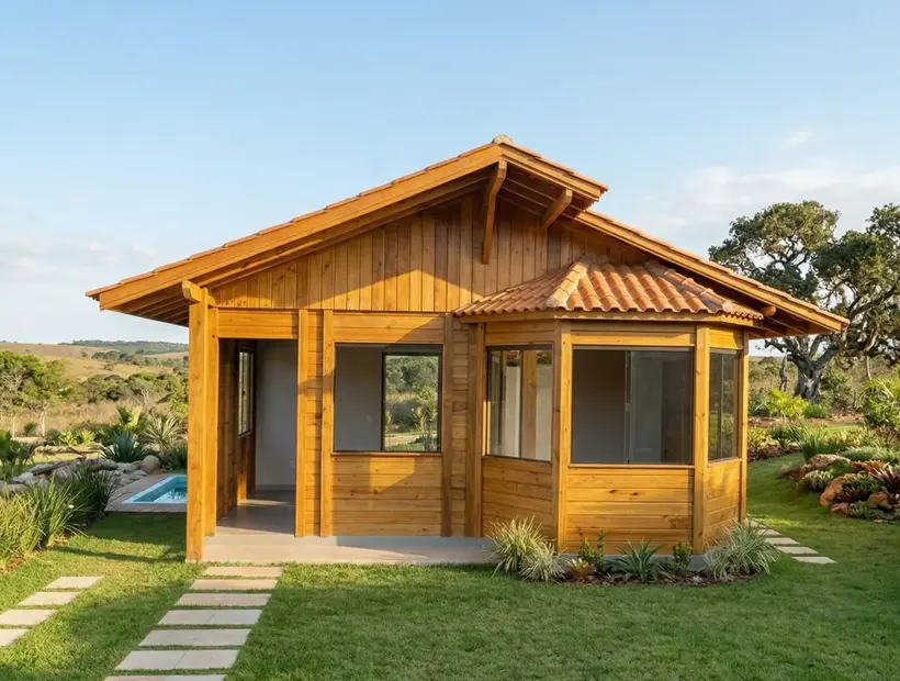 Casas de madeira para pousadas no ES: o que torna o projeto atrativo
