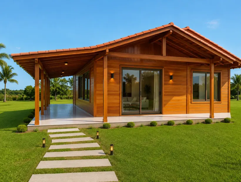 Prazo de uma casa de madeira: o que pode influenciar a entrega