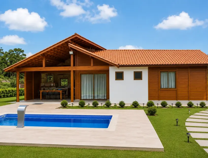 Casa de madeira para morar: o que muda quando o uso é diário