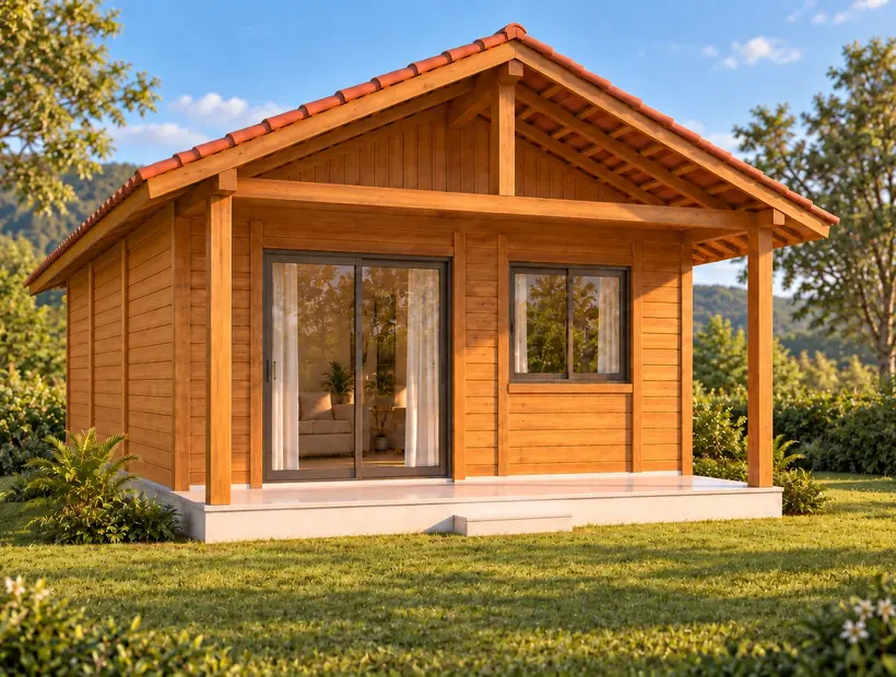 Casas de madeira para pousadas no ES: o que torna o projeto atrativo